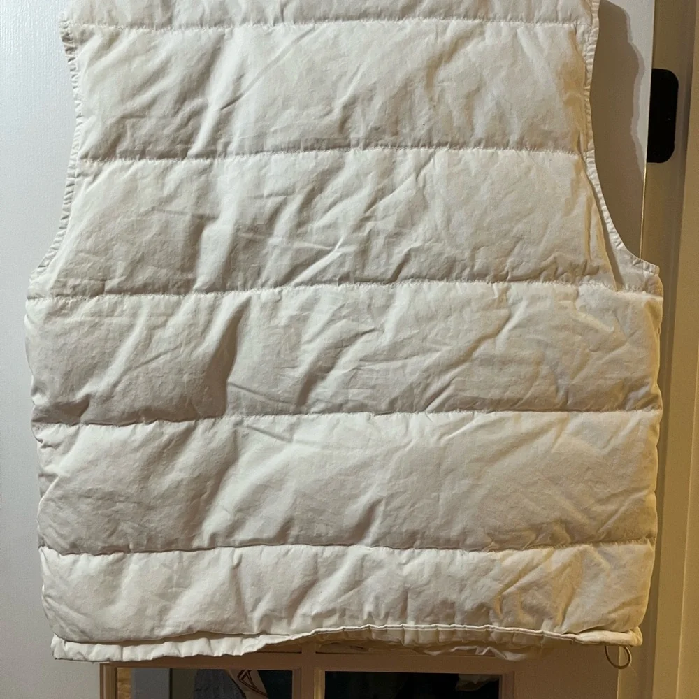 Albert Goldberg for Faconnable Ivory Quilted Vest - Picture 4 of 4